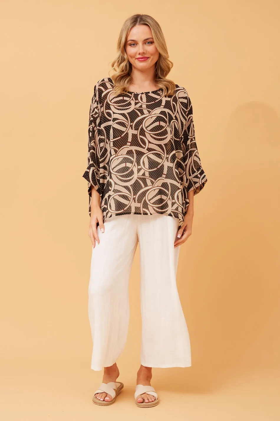 ABBY BATWING SLEEVE TOP